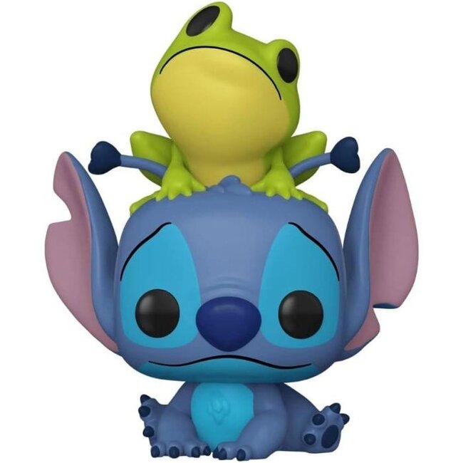 Lilo & Stitch POP! Vinylfigur Stitch mit Frosch 9 cm