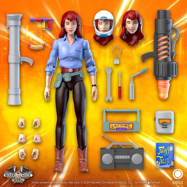 Biker Mice From Mars Action Figure Charley 23 cm