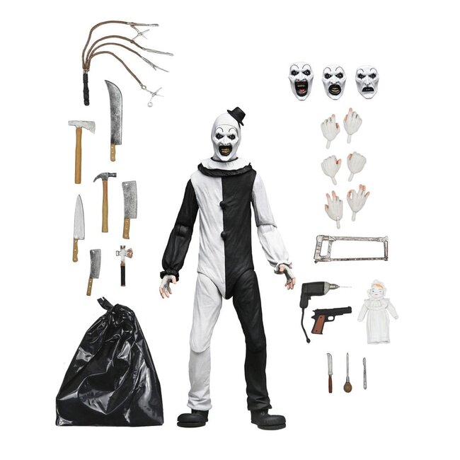Terrifier Actionfigur Ultimate Art der Clown 17 cm