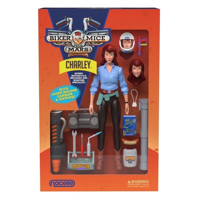 Nacelle Consumer Products Biker Mice From Mars Action Figure Charley 23 cm