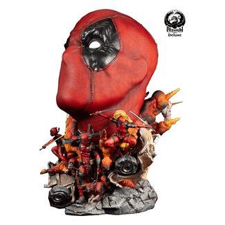 Premium Collectibles Studio Marvel Fine Art Bust Deadpool Deluxe Edition 42 cm