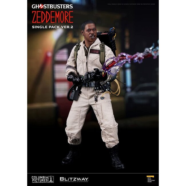 Blitzway Ghostbusters Premium UMS Action Figure 1/6 Winston Zeddemore Ver. 2 31 cm