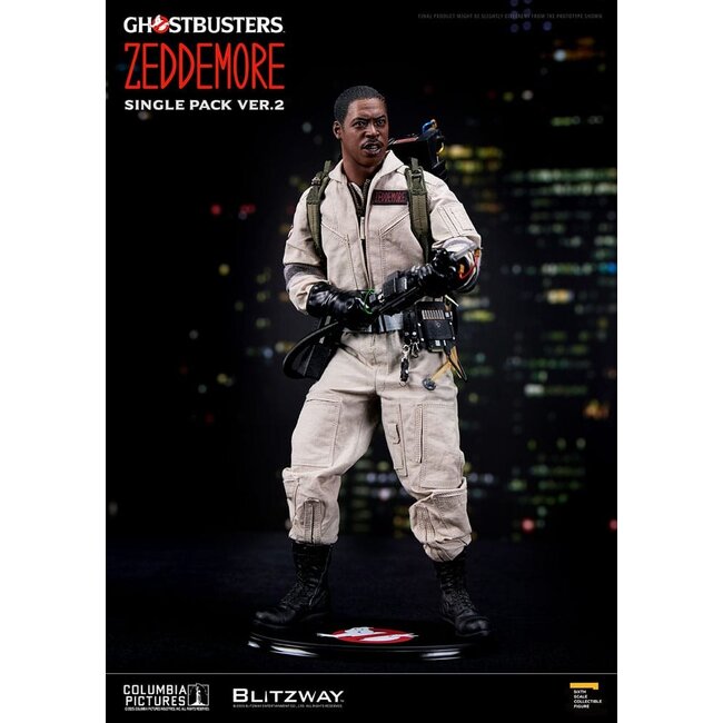 Ghostbusters Premium UMS Action Figure 1/6 Winston Zeddemore Ver. 2 31 cm