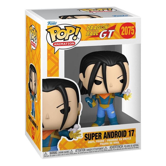 Dragon Ball GT POP! Games Vinylfigur Super Android 17 9 cm