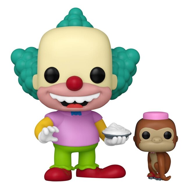 Funko Simpsons POP&Buddy TV Vinyl Figur Krusty&Tenny? 9 cm