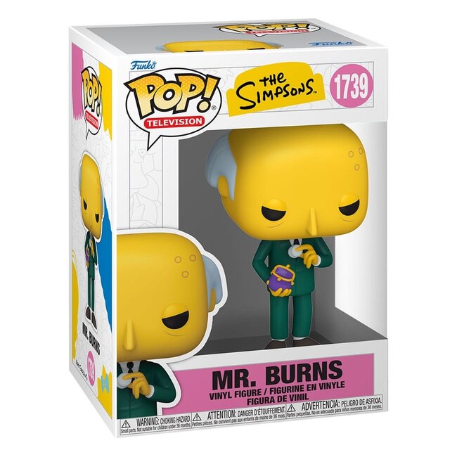 Simpsons POP! TV Vinyl Figur Mr. Burns 9 cm