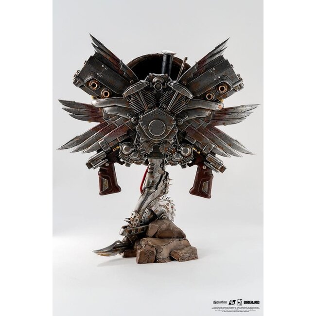 Borderlands Replik 1/1 Scale Art Maske Psycho Bandit 46 cm