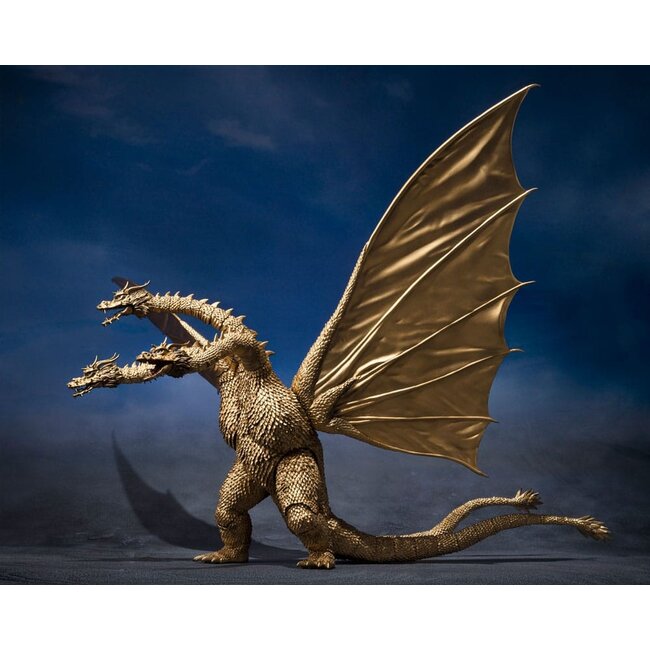 Godzilla SH Monster Arts Actionfigur King Ghidora (1972) 25 cm