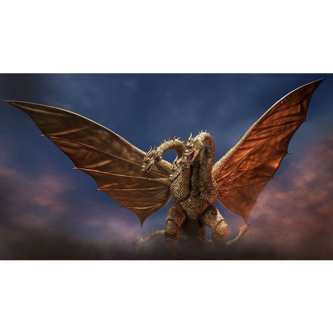 Godzilla S.H. Monster Arts Action Figure King Ghidora (1972) 25 cm