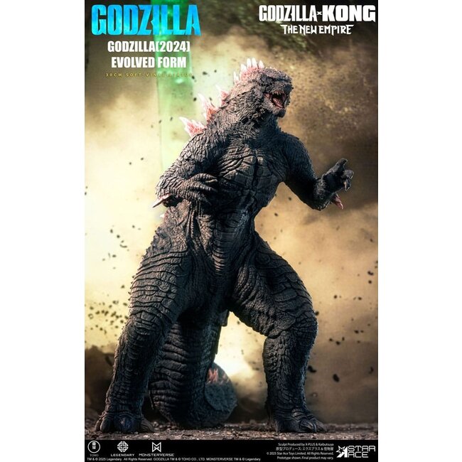 Godzilla vs. Kong: Das neue Imperium Soft Vinyl Statue Godzilla (2024) Evolved 30 cm