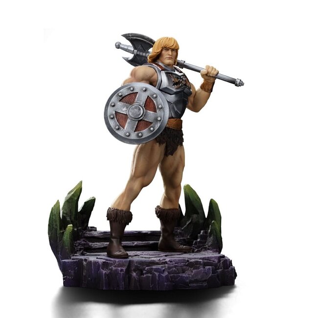 Masters of the Universe Art Scale Statue 1/10 He-Man Battle Armor Version Exklusiv 23 cm