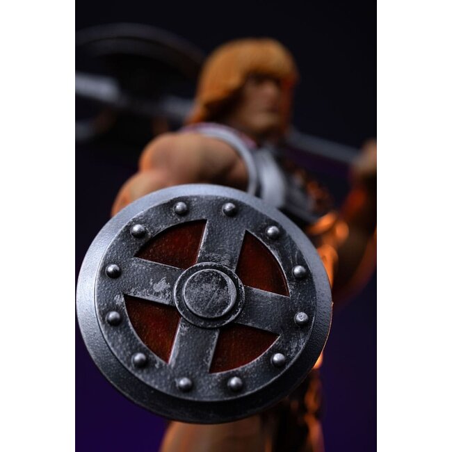 Masters of the Universe Art Scale Statue 1/10 He-Man Battle Armor Version Exklusiv 23 cm