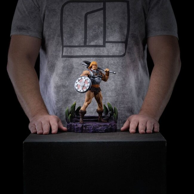 Masters of the Universe Art Scale Statue 1/10 He-Man Battle Armor Version Exklusiv 23 cm