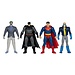 McFarlane Toys DC Direct Page Punchers Action Figure 4-Pack Batman & Son of Batman & Superman & Joker 7 cm