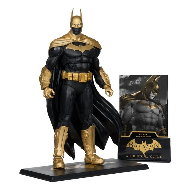 DC Multiverse Actionfigur Batman (Arkham City) Knightmare Edition (Gold Label) 19 cm
