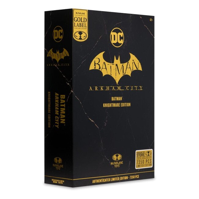 DC Multiverse Actionfigur Batman (Arkham City) Knightmare Edition (Gold Label) 19 cm