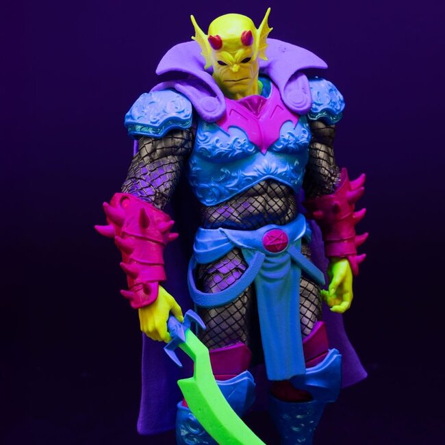 DC Multiverse Actionfigur The Demon (Demon Knights) Black Light Edition (Gold Label) 18 cm