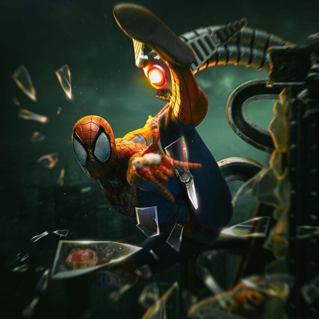 Spider-Man Art Scale Statue 1/10 Spider-Man 10th Anniversary 29 cm