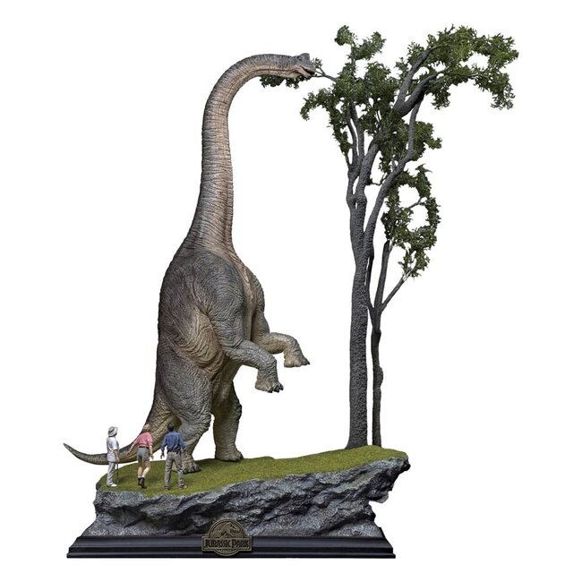 Jurassic Park Demi Art Scale Statue 1/10 Willkommen im Jurassic Park Special Edition 80 cm