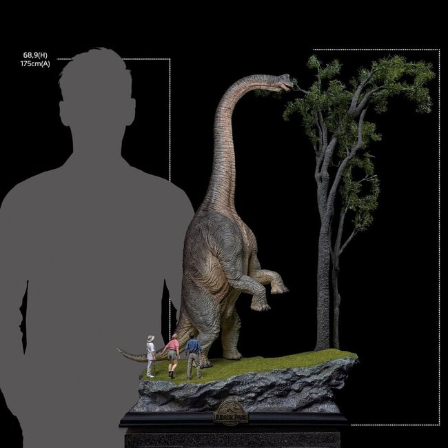 Jurassic Park Demi Art Scale Statue 1/10 Welcome to the Jurassic Park Special Edition 80 cm