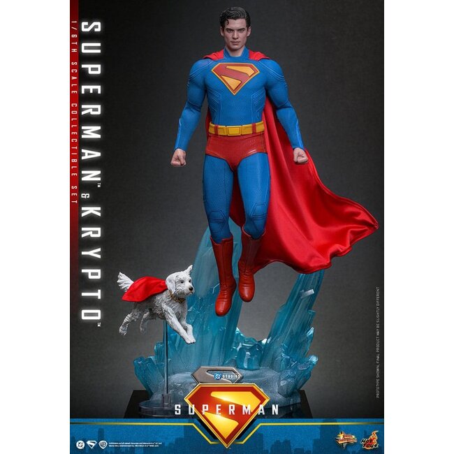 Superman (2025) Movie Masterpiece Actionfigur 1/6 Superman & Krypto 33 cm