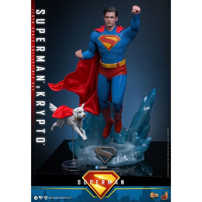 Superman (2025) Movie Masterpiece Actionfigur 1/6 Superman & Krypto 33 cm