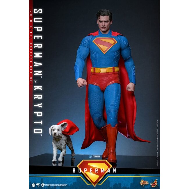 Superman (2025) Movie Masterpiece Actionfigur 1/6 Superman & Krypto 33 cm