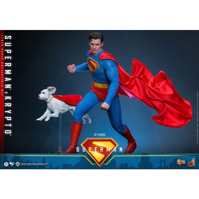 Superman (2025) Movie Masterpiece Action Figure 1/6 Superman & Krypto 33 cm
