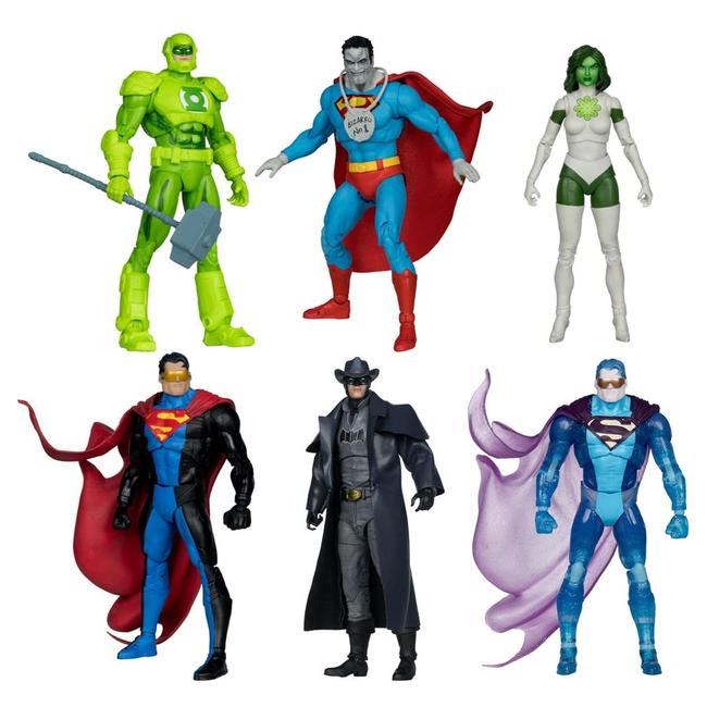 DC Multiverse McFarlane Collector Edition Action Figures 18 cm assortment (6)