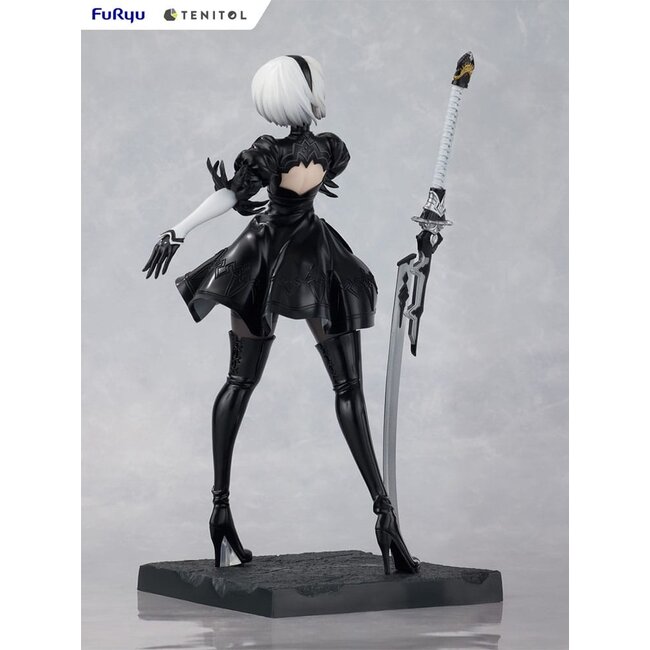 NieR:Automata Tenitol PVC Statue 2B Ver1.1a 22 cm