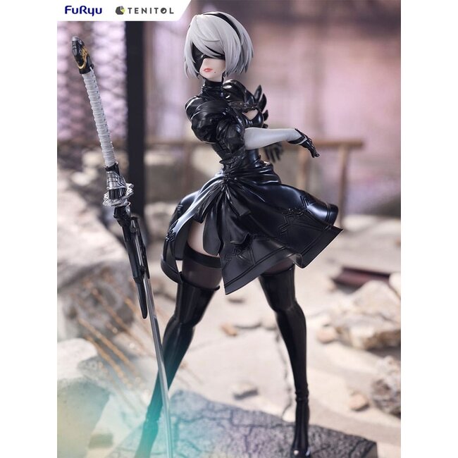NieR:Automata Tenitol PVC Statue 2B Ver1.1a 22 cm