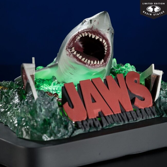 Jaws 1/48 Polyresin Statue Jaws (50th Anniversary) 25 cm