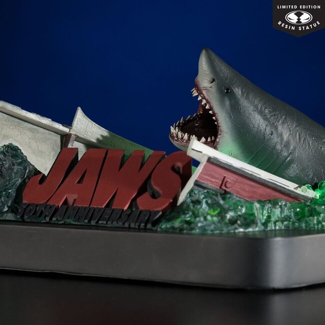 Jaws 1/48 Polyresin Statue Jaws (50th Anniversary) 25 cm