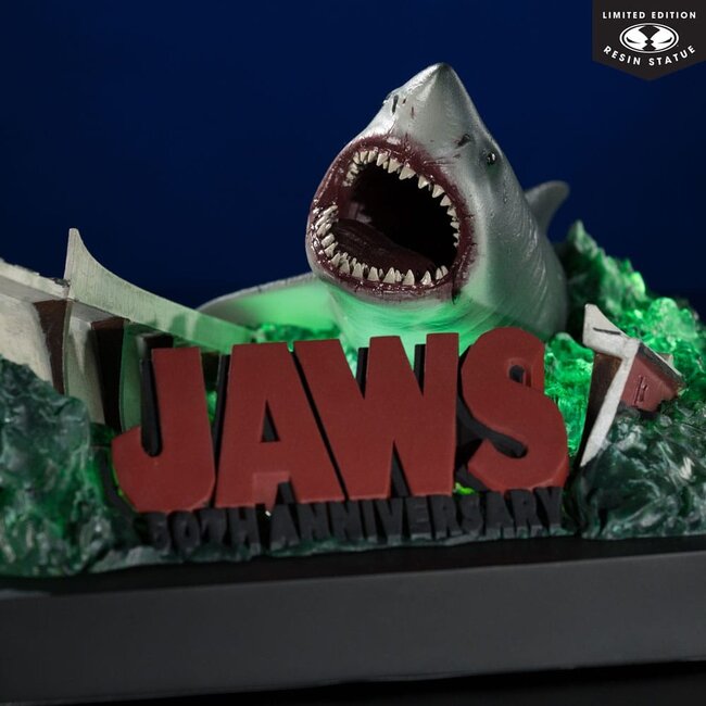 Jaws 1/48 PVC Statue Jaws (50. Jubiläum) 25 cm