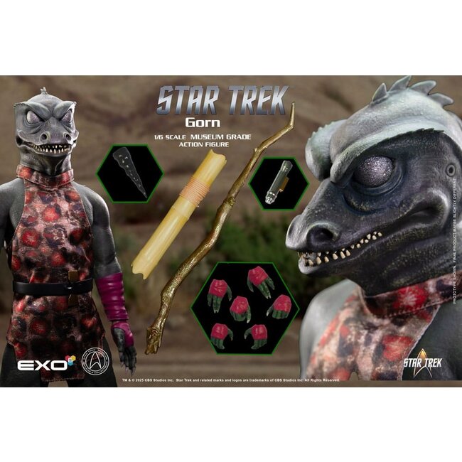 Star Trek: The Original Series Actionfigur 1/6 Gorn 31 cm