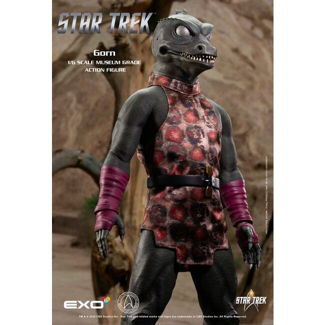 Star Trek: The Original Series Actionfigur 1/6 Gorn 31 cm