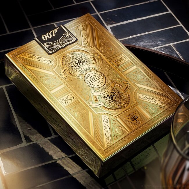 James Bond Spielkarten-Box-Set James Bond Gold Edition