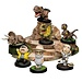 Beast Kingdom Toys Jurassic Park Mini Egg Attack Figures Jurassic Park Series Set 10 cm
