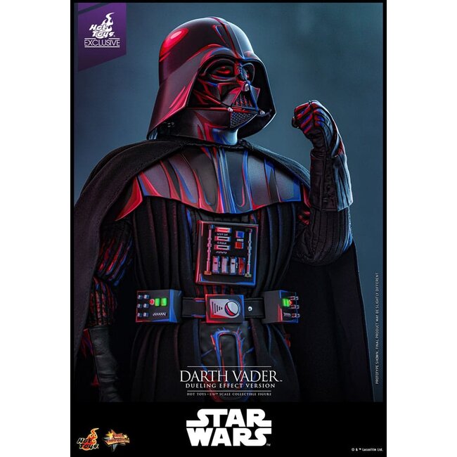 Star Wars Movie Masterpiece Actionfigur 1/6 Darth Vader (Dueling Effect Version) Hot Toys Exklusiv 35 cm