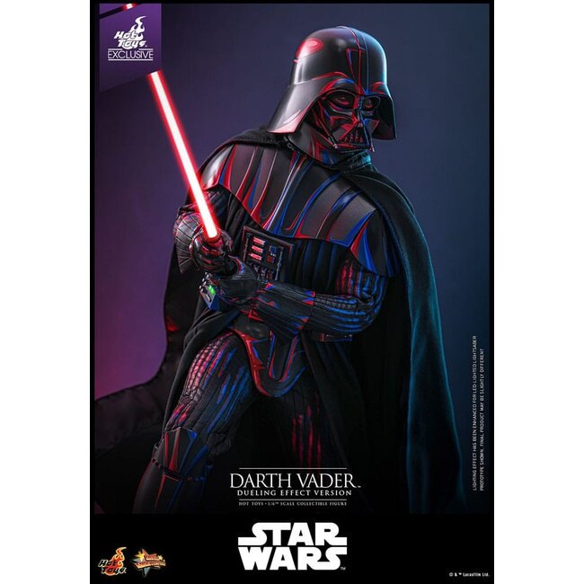 Star Wars Movie Masterpiece Action Figure 1/6 Darth Vader (Dueling Effect Version) Hot Toys Exclusive 35 cm