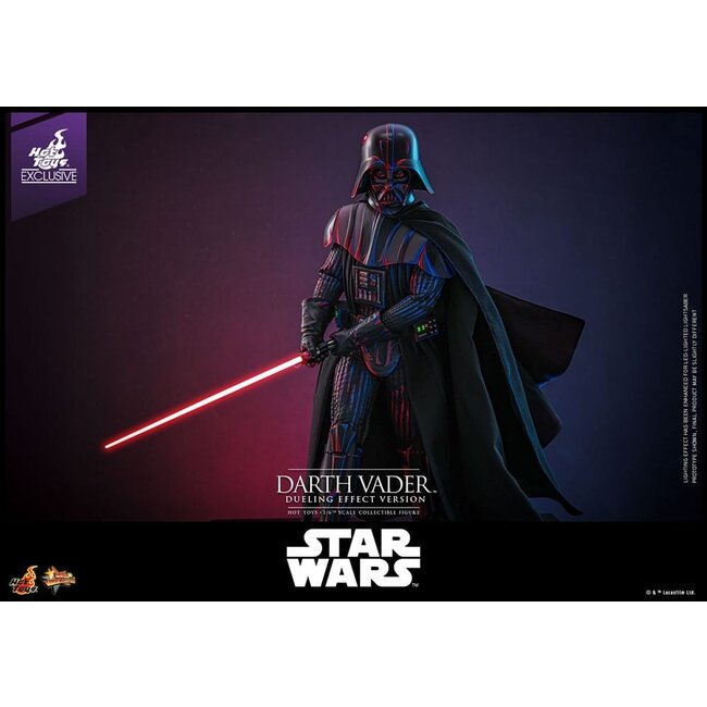 Star Wars Movie Masterpiece Action Figure 1/6 Darth Vader (Dueling Effect Version) Hot Toys Exclusive 35 cm