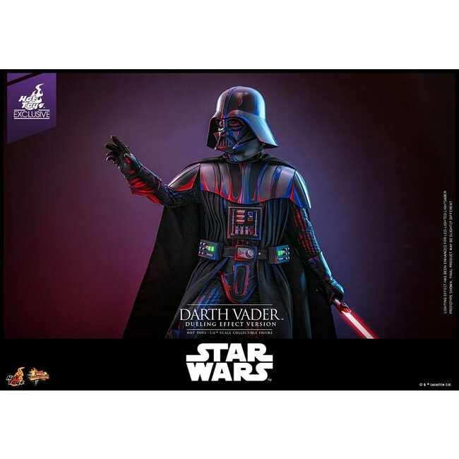 Star Wars Movie Masterpiece Action Figure 1/6 Darth Vader (Dueling Effect Version) Hot Toys Exclusive 35 cm