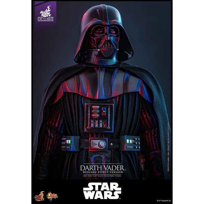 Star Wars Movie Masterpiece Action Figure 1/6 Darth Vader (Dueling Effect Version) Hot Toys Exclusive 35 cm