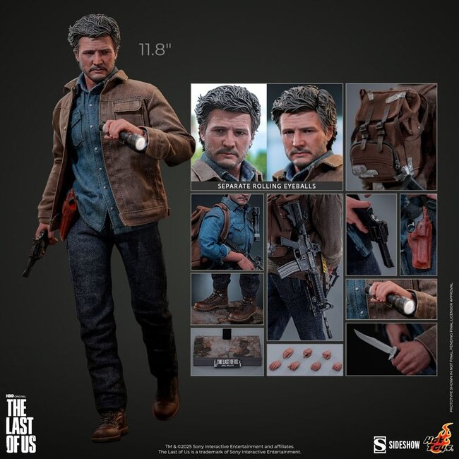 The Last of Us Actionfigur 1/6 Joel Miller 30 cm