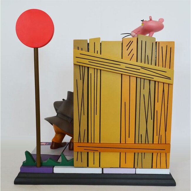 Der Rosarote Panther Statue Pink Panther & Der Inspektor 41 cm