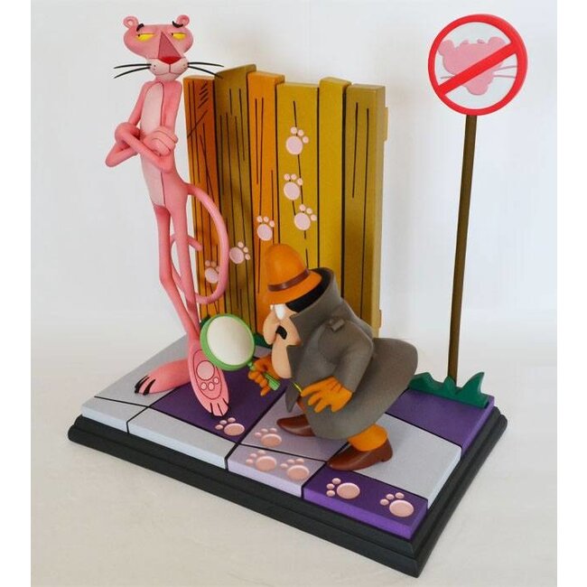 The Pink Panther Statue Pink Panther & The Inspector 41 cm