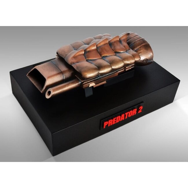 Predator 2 Modell Lebensgroße Replika Plasmacaster 25 cm
