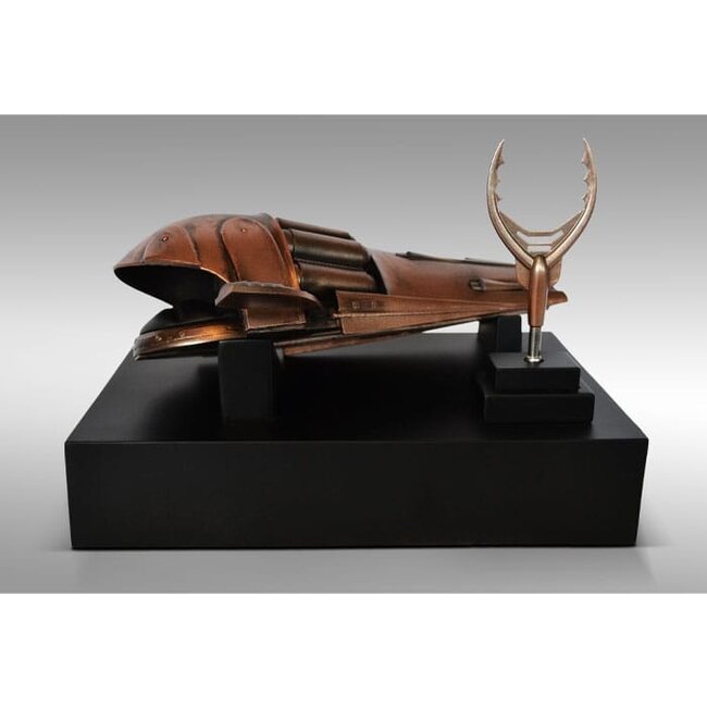 Predator 2 Modell, lebensgroße Nachbildung, Netzgewehr und Harpunenprojektil, 28 cm