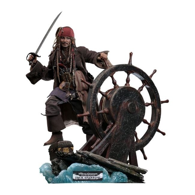 Hot Toys Exclusive Pirates of the Caribbean: Dead Men Tell No Tales DX Action Figure 1/6 Jack Sparrow (Deluxe Version) Artisan Edition Hot Toys Exclusive 30 cm