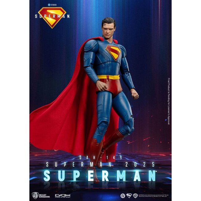 Superman (2025) Actionfigur Superman & Krypto 21 cm